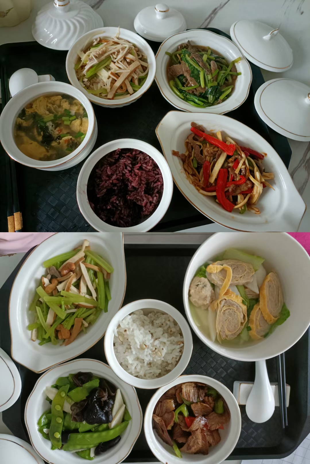 林金秀制作的月子餐