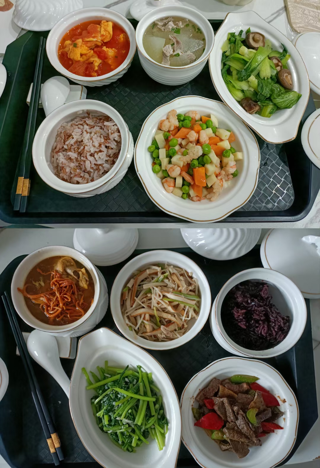 林金秀制作的月子餐