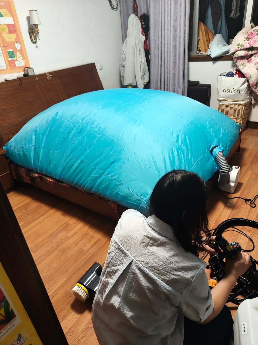 宜兴软装清洗服务 - 专业施工场景
