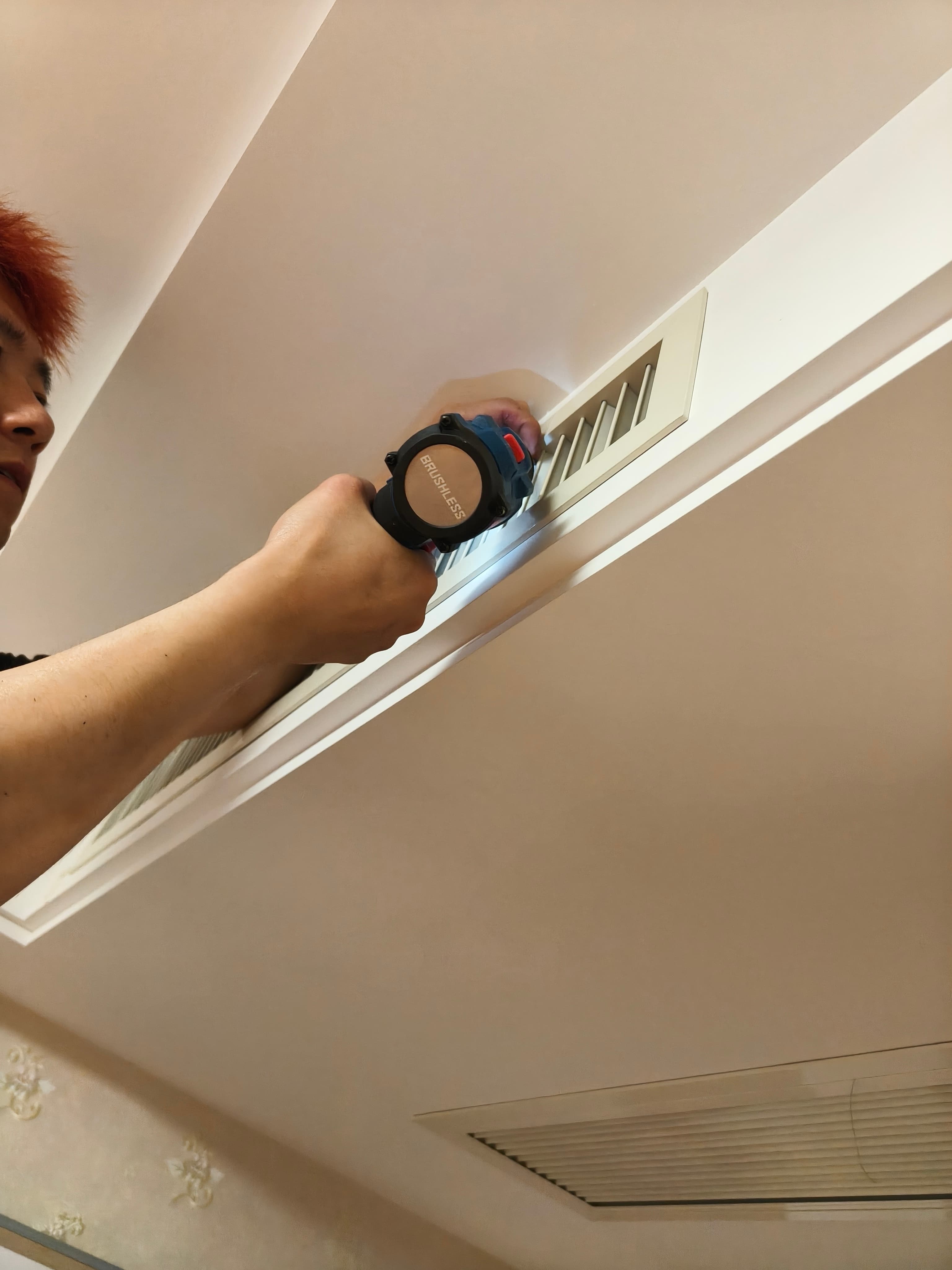 宜兴雅茹家政空调深度清洗施工实景