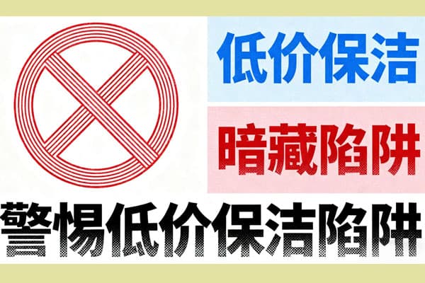 警惕！市面上“低价保洁”的4个陷阱（宜兴业主必看）
